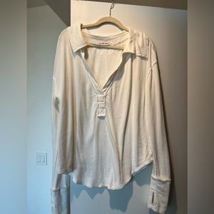 FREE PEOPLE - we the free tunic. Size small.
